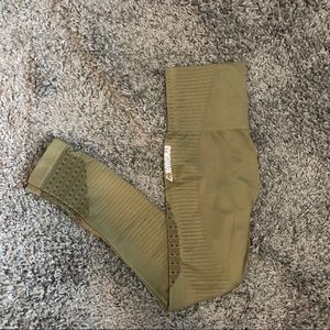 Gymshark Khaki Seamless Leggings